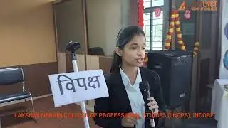 LNCPS, INDORE (Debate Competition)