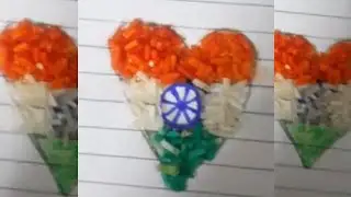 🇮🇳Great indian flag🇮🇳 craft with rice। tricolor craft। republicday craft video। craft ideas