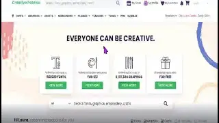 Creative Fabrica Seller Store Dashboard and Menus