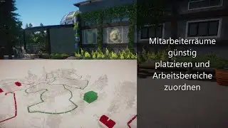 Planet Zoo - Mitarbeitergebäude günstig platzieren und Arbeitsbereiche zuteilen