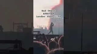 Bed Omens - Specter ( Live @ Louder Than Life ) #badomens