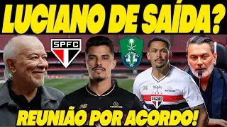 EST&Aacute; TODO MUNDO DE QUEIXO CA&Iacute;DO! REUNI&Atilde;O DECISIVA POR ACORDO! MERCADO FERVE POR LUCIANO DO S&Atilde;O PAULO