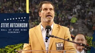 Steve Hutchinson Hall of Fame Ring Ceremony from Lumen Field | Seattle Seahawks