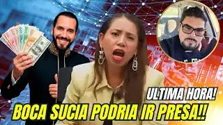 🚨Última hora! Licenciada Boca Sucia vuelve a insultar a Bukele 😡 ¿Hasta cuándo el odio?