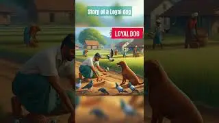Story of a stray loyal dog #dog #loyalty #village