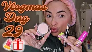 Using my brand new ADVENT CALENDAR MAKEUP I haven't used yet *Day 29*
