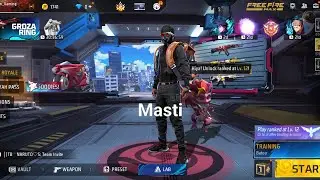 Masti in free fire Training map