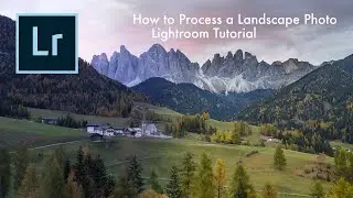 How to Process a Landscape Photo in Lightroom