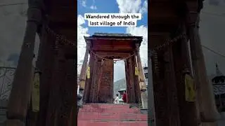 The last village of India before Indo-Tibetan border #travel #mountains #himachal #peaceful #forest