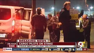 Cargo pilots on strike at CVG