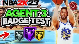 Значки за лучшую стрельбу в NBA 2K23: значок Агента 3 &mdash; УРОВЕНЬ S