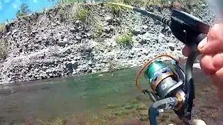 Fishing à la rivière du Mât île de la réunion