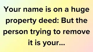 🙏✝️God Message Today || Your name is on a huge property deed... || God Say