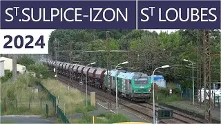 Trains à la Gare de Saint-Sulpice - Izon & Saint-Loubès - SNCF TER, Intercités & Fret