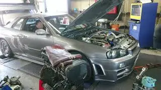 34GT-Rシャシダイ ＴＯ４Ｚ Vカムステップセッティング