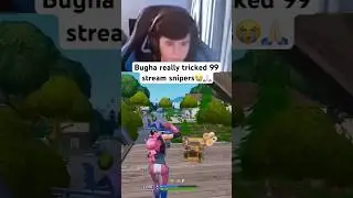 Bugha tricked 99 stream sniper😭🙏🏻 #fortnite #fortniteclips #subscribe #youtubeshorts #bugha