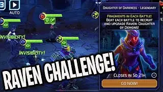 DESTROYING The New RAVEN Challenge In DC Legends