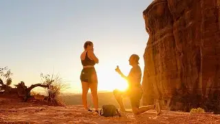 We Got Engaged!! 💍  (On a Mountain in Sedona, AZ)