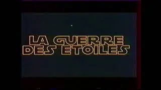 La Guerre des Etoiles - Texte défilant français (Antenne 2, 1987)