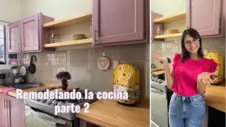 Repisas nuevas en la cocina | receta huevos rancheros y sopa de conchitas.