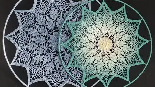 Uncover Secrets of Treasure Flower Crochet Mandala | Part 2/4