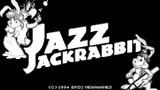 Jazz Jackrabbit - Diamondus (Game Boy cover)