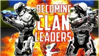 BECOMING CLAN LEADERS & TROLLING CLAN KIDS - (Pt. 1) Halo 5 Goofs and Gafs (feat. ErickNinjaErick)