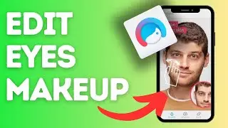 How to edit eyes makeup on Facetune?