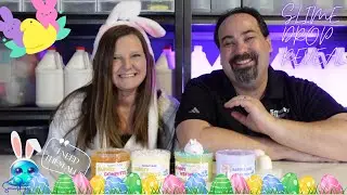 Easter Slime Drop Smushy Slime - Clear Slime - Bingsu Slime - Butter Slime