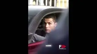 Ronaldo With His Pagani 🗿