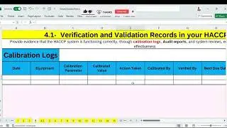 #calibration #records ,#verification  & #validation Records Best Practices and Tips in your #haccp