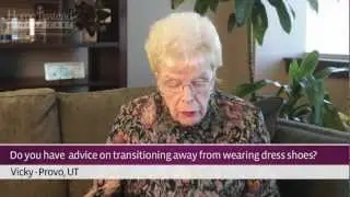 Giving Up Dress Shoes - Laughing with Mary