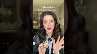 Foundation for mature skin - day 1: Armani Luminous Silk Foundation 🖤#makeup