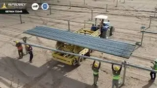 Solar Pole Stacker &ndash; Torque Tube Installation Machine
