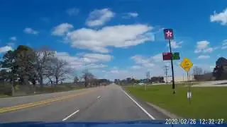 Bastrop, TX Hwy 21 N E To 290 E - Dashcam Video