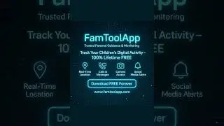 Best Free Mobile Tracking App | FamToolApp #spyapp #smartphone #technology #hiddenapp #livelocation