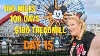 100 Miles, 100 Days, $100 Treadmill Day 15