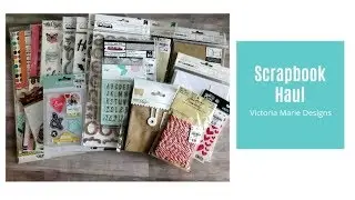 Scrapbook Haul | Tuesday Morning | Great Deals! November 2018