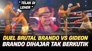 BRUTAL FIGHT! BRANDO VS GIDEON !BAKU HANTAM VS HSS