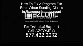 How To Fix A Program File Error When Sending Claims In Revenue Management for Medisoft and Lytec