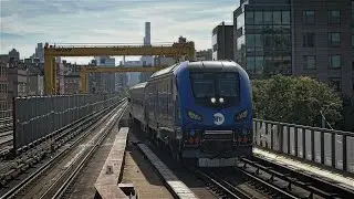 Metro North early PM rush at Harlem 125th street ft both chargers captured 😱