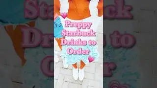 Preppy Starbucks Drinks to Order✈️☕️ #preppy #starbucks #starbuckscoffee #fypシ #viral #shortsviral