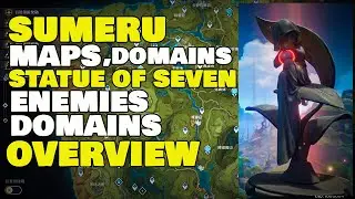 Sumeru leaks | MAPS, DOMAINS, ENEMIES , STATUE OF SEVEN AND MANY MORE !! Genshin Leaks 3.0 , Sumeru