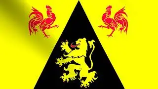 Vlag van de Belgische provincie Waals Brabant