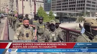 U.S. Border Patrol expected in Charlotte soon, Mecklenburg County Sheriff confirms