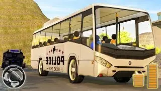 Transport Stickman Prisoner Bus Driving - Police Buses Parking Simulator | Android Gameplay