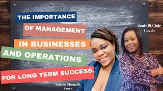 The importance of management and operations in businesses | Impotans operasyon nan biznis