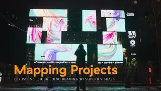 How we Lit an LED Building with Superb Visuals | Mapping Projects | HeavyM