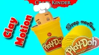 How to make Shrek cookies Play Doh clay motion Stop-motin short movie for kids