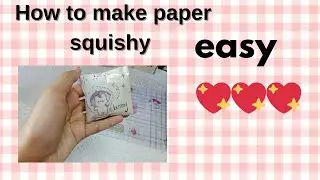 DIY Paper Squishy 🐰 | Super Easy & Fun Craft Idea |💖✨💖
